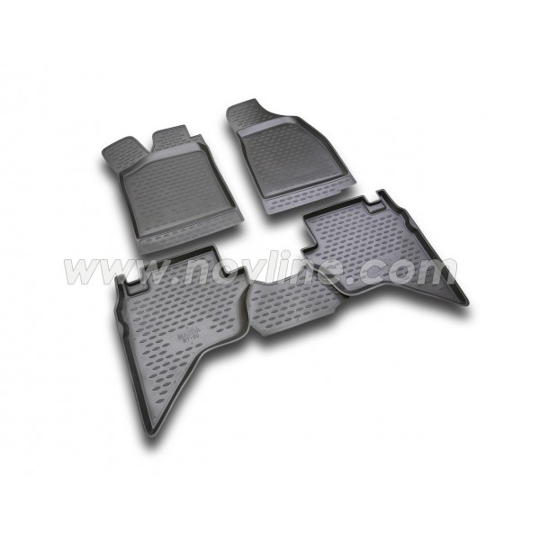 3D Patosnice MAZDA BT-50 2006-2011, set 4 kom.